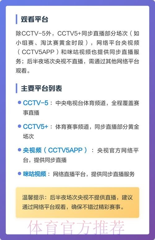 最新官方平台世界杯直播链接汇总 最新官方平台世界杯直播链接汇总
